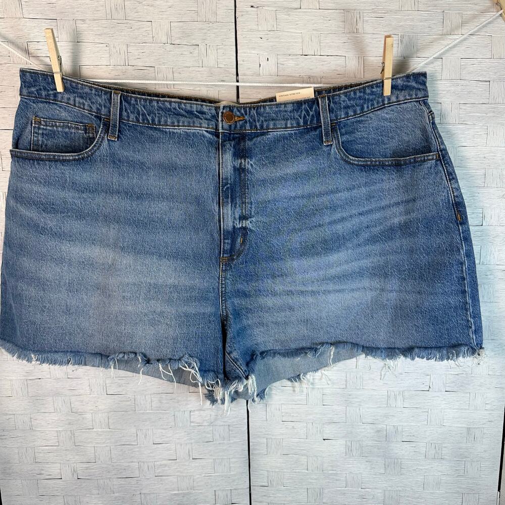 Universal thread highest rise curvy Shortie shorts vintage stretch plus size